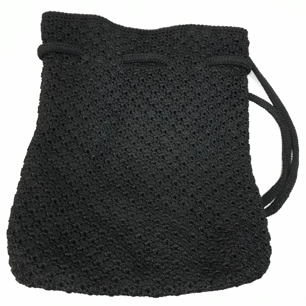 The SAK crochet mini backpack Black Bucket